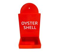 Gravities Food Dispenser Print Home Decors Pet Feeding Accessory Chicken Grit And Oysters Shell Feeder For Reptiles Poultry Feeding Solution