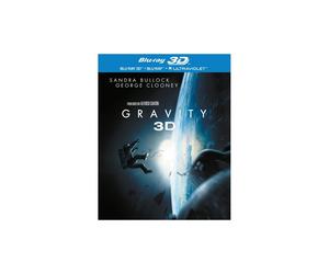 Gravity 3D + 2D Blu-ray (2014) - Space Thriller Starring Sandra Bullock & George Clooney