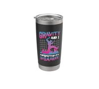 Gravity and I Respectfully Disagree Freerunning Parkour Stainless Steel Insulated Tumbler