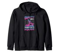 Gravity And I Respectfully Disagree Freerunning Parkour Zip Hoodie