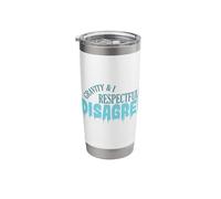 Gravity and I respectfully Disagree Ice Climbing Stainless Steel Insulated Tumbler