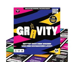 Gravity - Board Game - Strategy and Knowledge Game - Quiz Game for General Knowledge with Friends and Family - Board Game for Adults - 2 to 8 Players