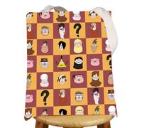 Gravity Cartoon Tote Bag Dipper & Mabel & Wendy Gifts Bill Cipher Gifts Gravity Waddles Shoulder Bag (Pig? UK)