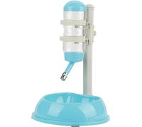 Gravity Cat Feeder, Pet Standing Water Dispenser Cat Dog Standing Bowl, Height Adjustable Drinking Bowl Feeder for Pets Cats Dogs