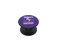 Gravity Checker Certified By Epilepsy Awareness Epileptic PopSockets Adhesive PopGrip