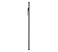Gravity Clamping Rod Variable Pole 2.10 3.70 m Black