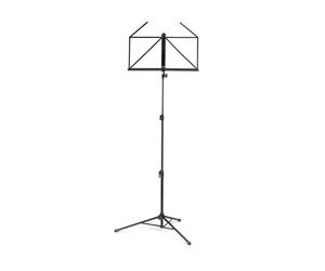 Gravity Compact Foldable Music Stand with Bag Black