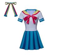 Gravity Cosplay Falls Giffany Cosplay Costume Dress School JK Uniform Sailor Dress Shirt Skirt for Women Girls (XL)