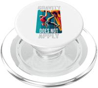 Gravity Does Not Apply - Rock Climbing Adventure PopSockets PopGrip for MagSafe