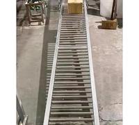 Gravity-fed Roller Conveyors, Modular Heavy-duty Conveyor Rollers, Suitable For Warehouses,material Handling,woodworking,factories,roller Supports(100x40cm/39.3x15.7in)