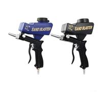 Gravity Fed Sandblasting Machine with Portable Pneumatic Operation for Metal Polishing Rust Removal and Deburring on Various Materials (7090A )