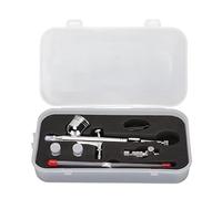 Gravity Feed Airbrush Set with 3 Nozzle Sets Dual Action Paint Sprayer for Art Painting