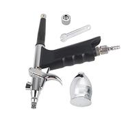 Gravity Feed Dual Action Airbrush Paint Spray Gun Kit, 0.5mm Nozzle, 3 Fluid Cups - Precision Control, Copper Durable Material, Ideal for Artwork and Nail Art (0.5mm)