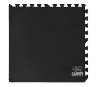 Gravity Fitness Interlocking Gym Floor Mats, EVA Foam Non Slip Exercise Mats for Home Gym Flooring, 60 x 60 cm, Calisthenics, Bodyweight Training, Yoga & Pilates, Pack of 6