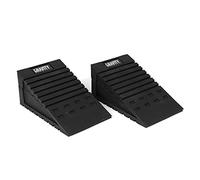 Gravity Fitness Rubber Squat Wedge Block Adjustable Slant Board for Squats