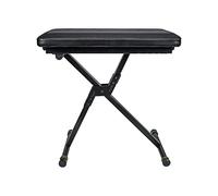 Gravity FK Seat 1 Folding Keyboard Bench with Height Adjustment, Load Capacity up to 120 kg, Black