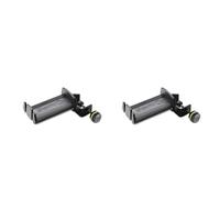 Gravity GHPHTC01B Headphone Holder Black (Pack of 2)