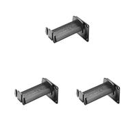 Gravity GHPHTC01B Headphone Holder Black (Pack of 3)