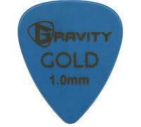 Gravity Gold Series Guitar Picks - Ideal for Beginners and Professionals - Lightweight, Durable, and Provides Superior Grip - Pack of 4