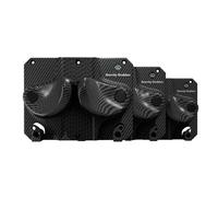 Gravity Grabber, The OG - Ski & Snowboard Wall Mount, Indoor Garage & Home Storage Organizer, Damage-Free Grip, Holds Skis/Boards/Poles/More, Space-Saving Premium Gear Rack, (Carbon 3-Pack)