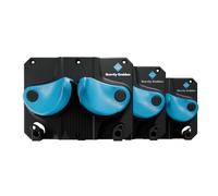 Gravity Grabber Ultimate Ski & Snowboard Wall Storage Rack - Fits any Ski or Snowboard - Save Your Rocker, Tips and Tails - Damage-free - 3x - Cyan