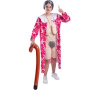 Medium Saggy Granny Costume - Gravity Fancy Dress Funny Adult Smiffys Old Lady - costume granny gravity fancy dress funny adult smiffys old lady