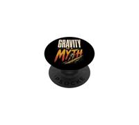 Gravity Is A Myth Funny Hiking Hiker Climbing Gift Retro PopSockets Adhesive PopGrip