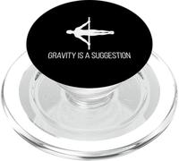 Gravity is a Suggestion Gymnastics Gymnast Balance Beam PopSockets PopGrip for MagSafe