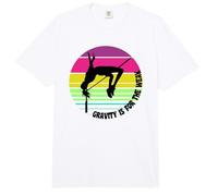 Gravity is for The Weak - Retro Colors High Jump Comfort Colors Adult Heavyweight T-Shirt