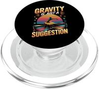 Gravity Is Just A Suggestion Aerial Silks Aerialist PopSockets PopGrip for MagSafe