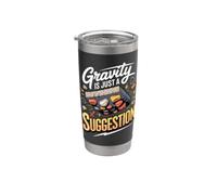 Gravity is Just a Suggestion Bouldering Climbing Stainless Steel Insulated Tumbler