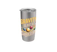 Gravity is Just a Suggestion Juggling Flow Arts Stainless Steel Insulated Tumbler