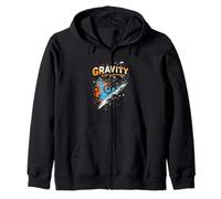 GRAVITY IS JUST A SUGGESTION Mountain Biking Adventure Zip Hoodie