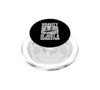 Gravity Is Just A Suggestion Scaffolder Worker PopSockets PopGrip for MagSafe