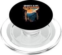 GRAVITY IS MY PLAYGROUND Cycling Adventure PopSockets PopGrip for MagSafe