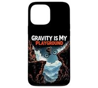 GRAVITY IS MY PLAYGROUND Mountain Biking Case for iPhone 13 Pro Max