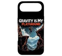 GRAVITY IS MY PLAYGROUND Mountain Biking Case for iPhone Air
