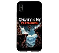 GRAVITY IS MY PLAYGROUND Mountain Biking Case for iPhone XS Max