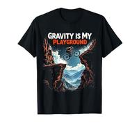 Gravity is My Playground Mountain Biking T-Shirt