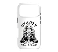 Gravity Is Such A Downer Sad Isaac Newton Physics Science Case for iPhone 17 Pro