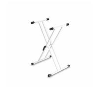 Gravity KSX2 Double X-Form Keyboard Stand White