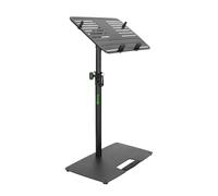 Gravity LTS T 02 B - Universal Laptop Stand with Adjustable Holding Pins and Steel Base, black