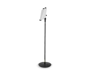Gravity MA T TH 02 SET 2 Traveler tablet stand and one-handed adjustable microphone stand with circular base