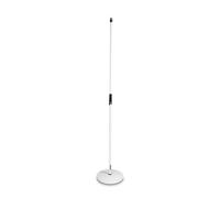 Gravity MS 23 W - Microphone Stand with Round Base, White