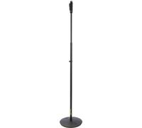 Gravity Clutch Microphone Stand with Round Base