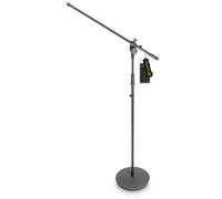 Gravity MS 2321 B - Microphone Stand with Round Base and 2-Point Adjustment Boom