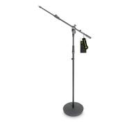 Gravity MS 2322 B - Microphone Stand with Round Base and 2-Point Adjus