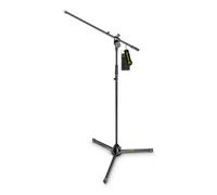 Gravity MS 4321 B - Microphone Stand with Folding Tripod Base and 2-Po