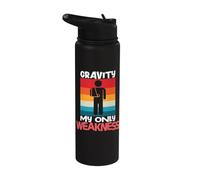 Gravity My Only Weakness Broken Bone Arm Accident Operation Stainless Steel Insulated Water Bottle