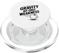 Gravity My Only Weakness Funny Nerdy Science PopSockets PopGrip for MagSafe